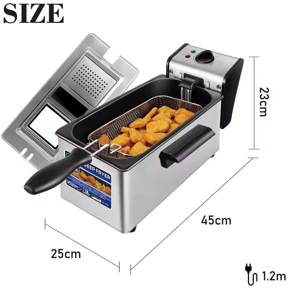 Mini friteuse électrique professionnelle